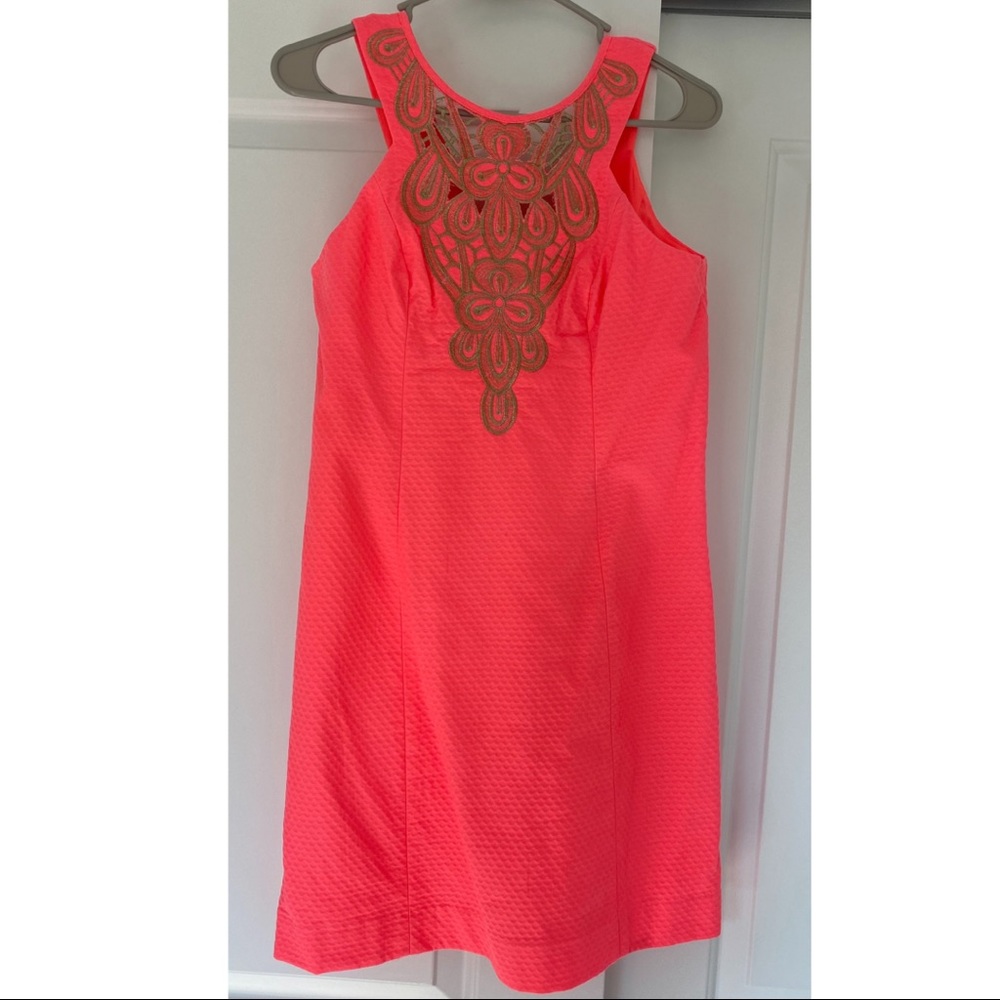 Lilly Pulitzer High Neck shift - size 2